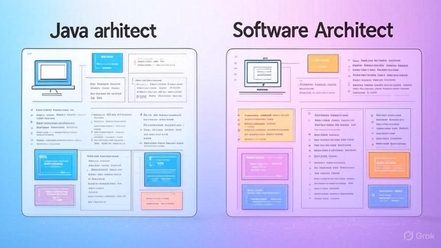 Java Architect vs. Software Architect: Key Career Differences Explained